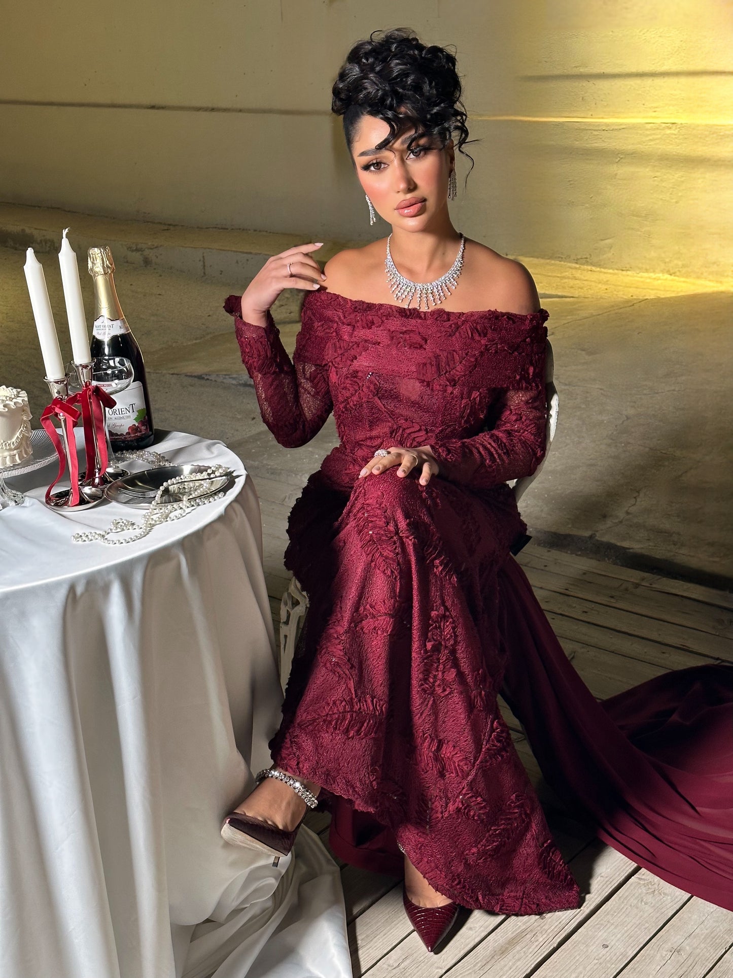 MIDNIGHT in MAROON