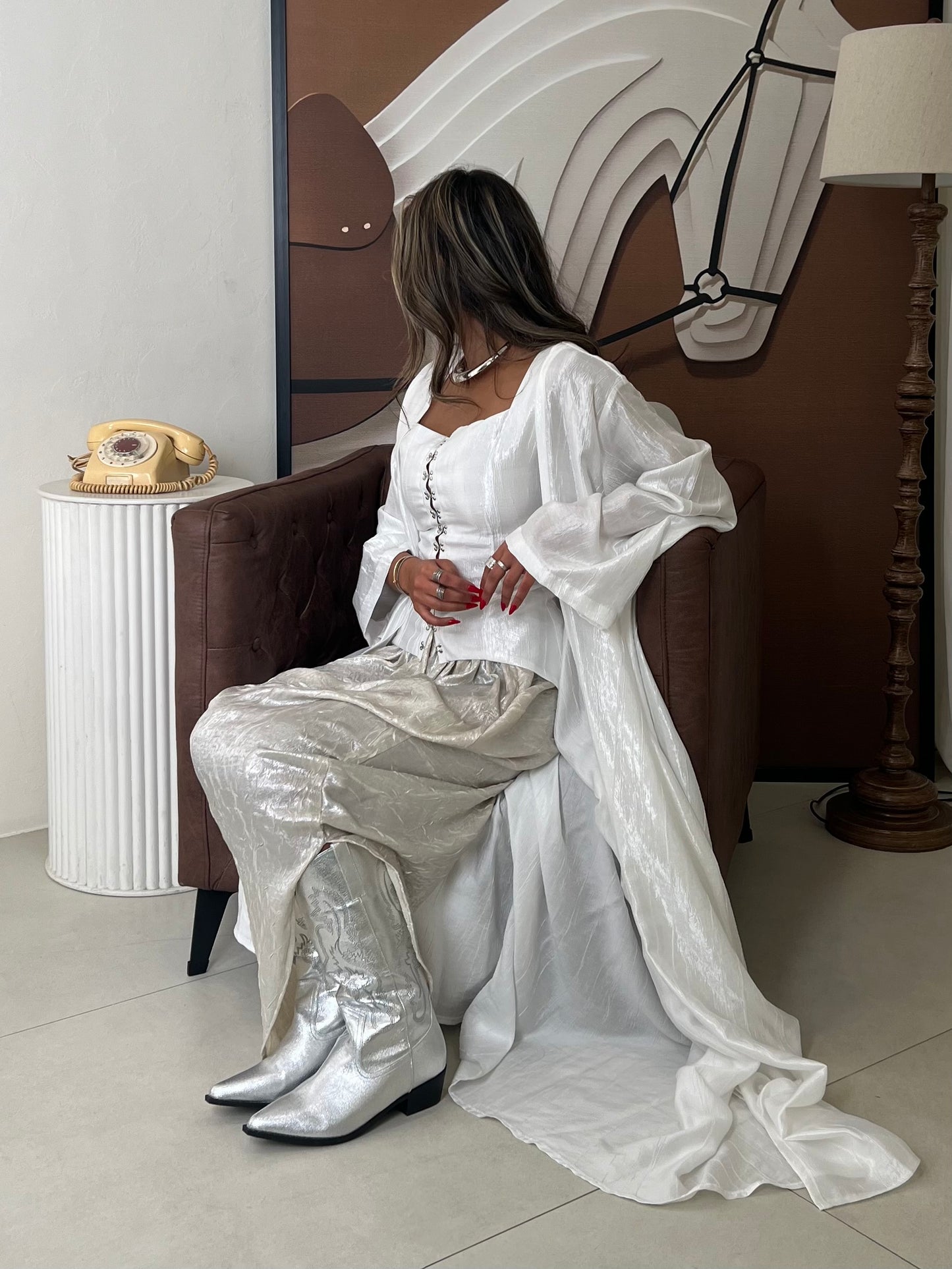 DIANA IN WHITE