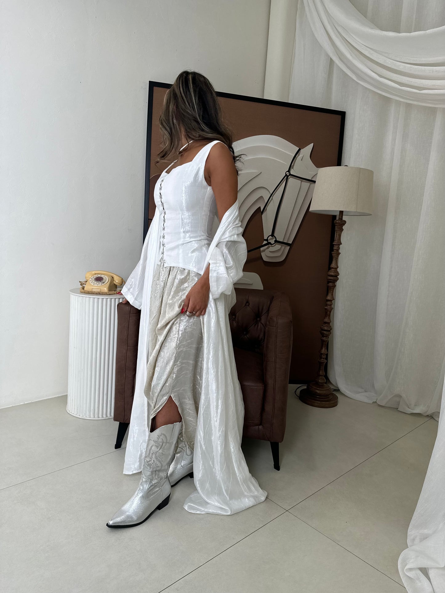 DIANA IN WHITE