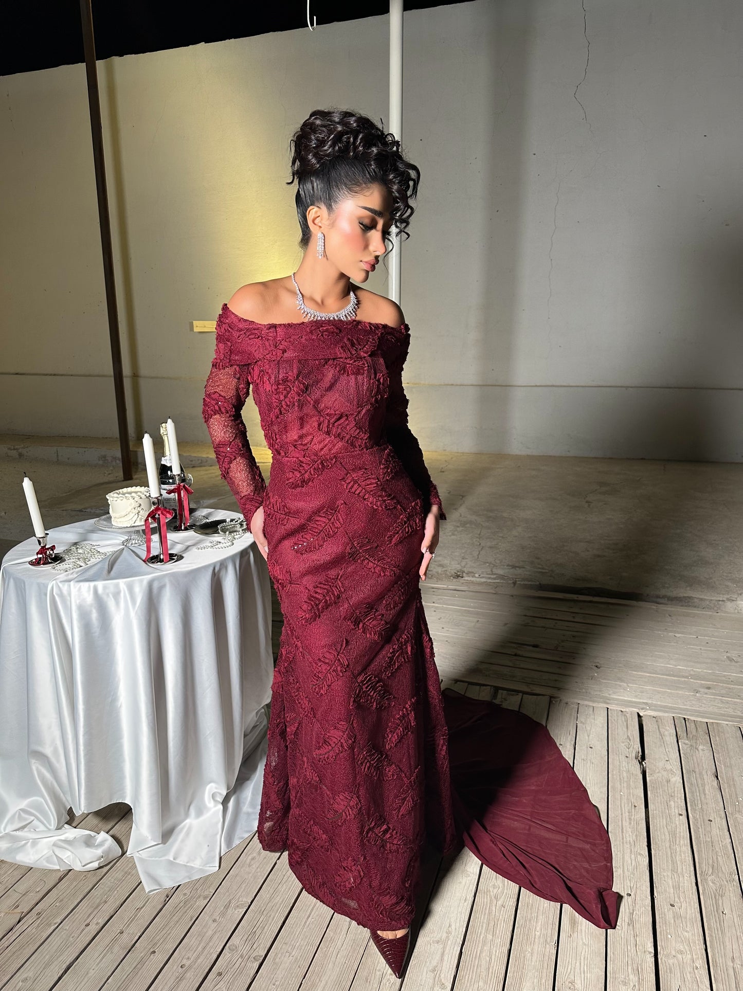MIDNIGHT in MAROON