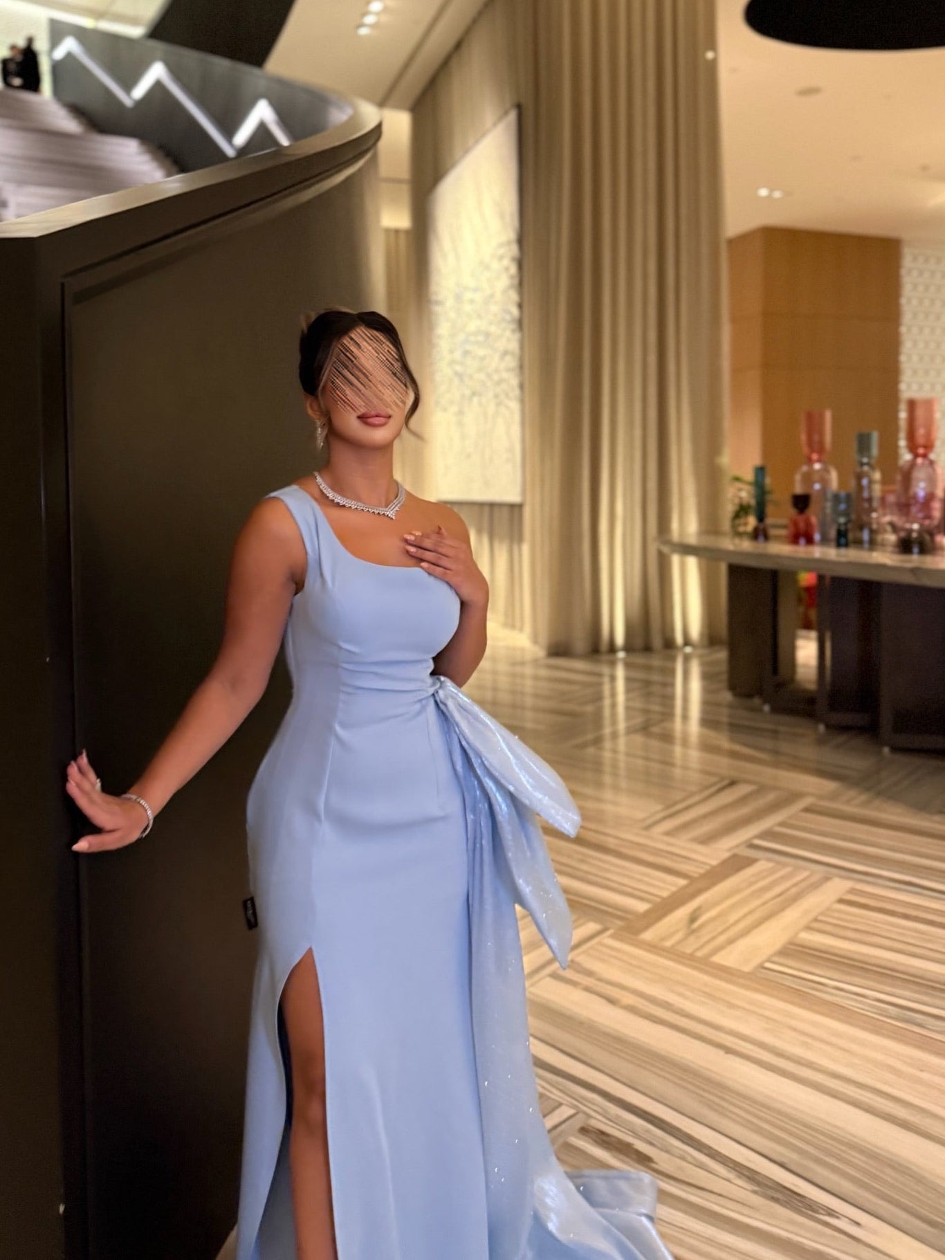 ORCHID in WhispyBlue