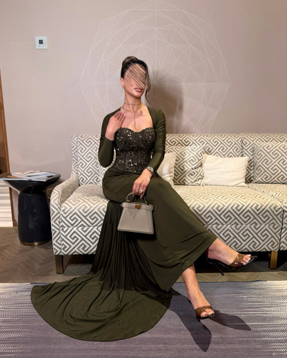 ZAYAN in Olive