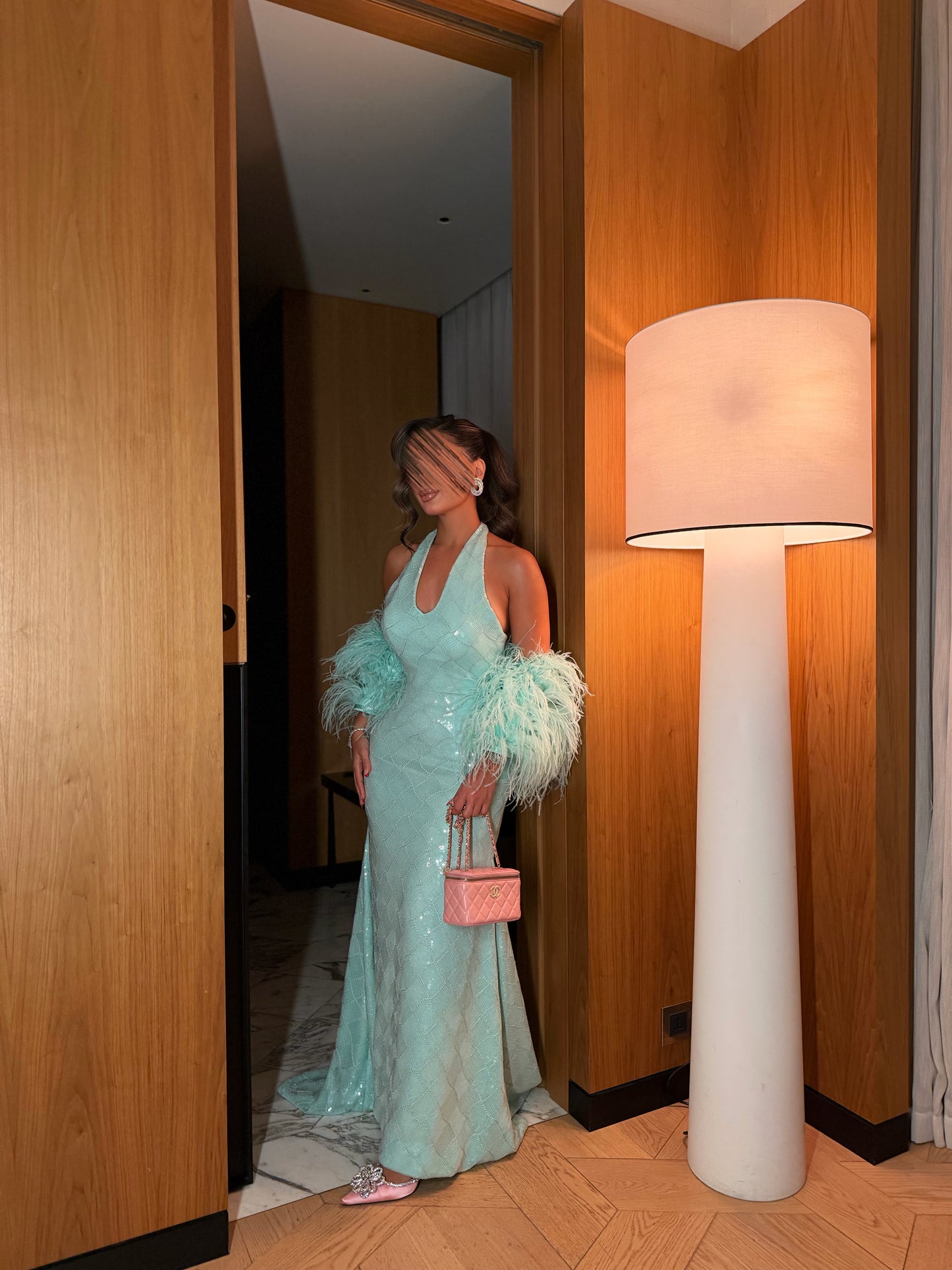 ANGELA in Soft mint
